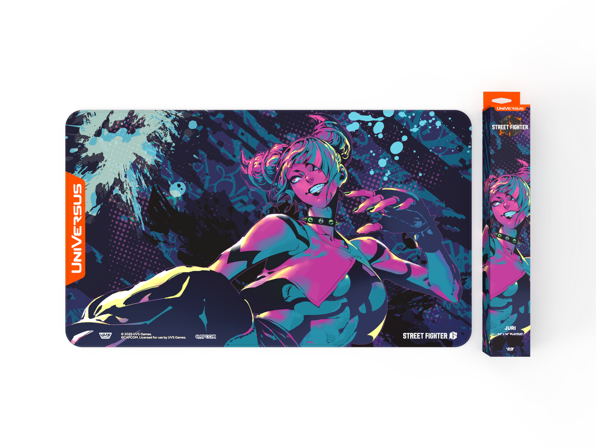 Street Fighter 6 Juri playmat