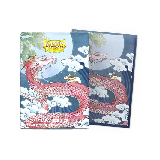 Dragon Shield: Japanese Size Limited Edition Brushed Art Sleeves: 2023 Water Rabit