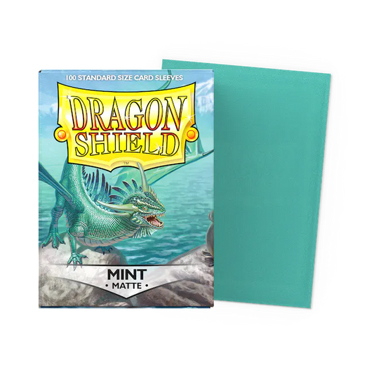 Dragon Shield: Standard Size Matte Sleeves: Mint