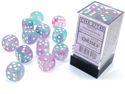Chessex Dice: 16mm D6 Dice Block (12 dice)