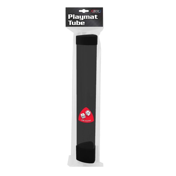 BCW: Playmat Tube With Dice Cap: Smoke