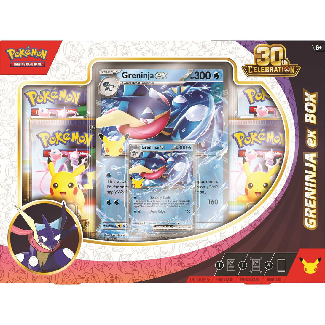 Pokémon TCG 30th Celebration Greninja ex Box
