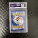 Back of Primal Groudon-EX PSA slab, certification 100497328