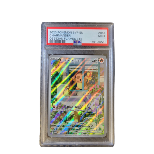 PSA 9 Charmander SVP 044 graded card front