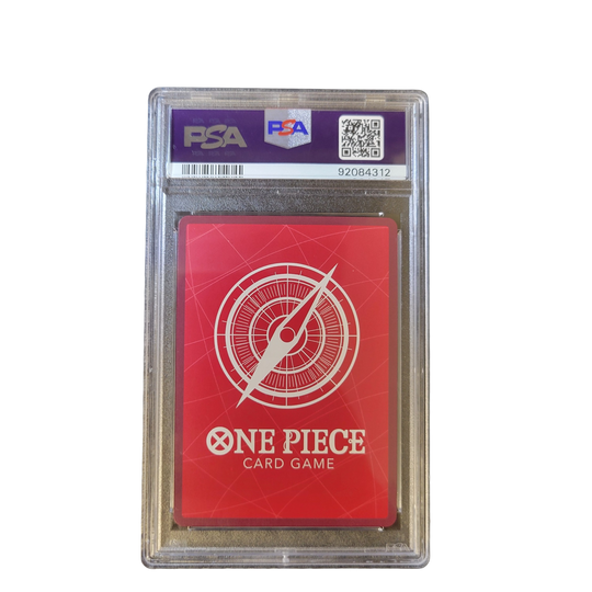 2023 One Piece OP05-060 Monkey D. Luffy Alternate Art PSA 10 back