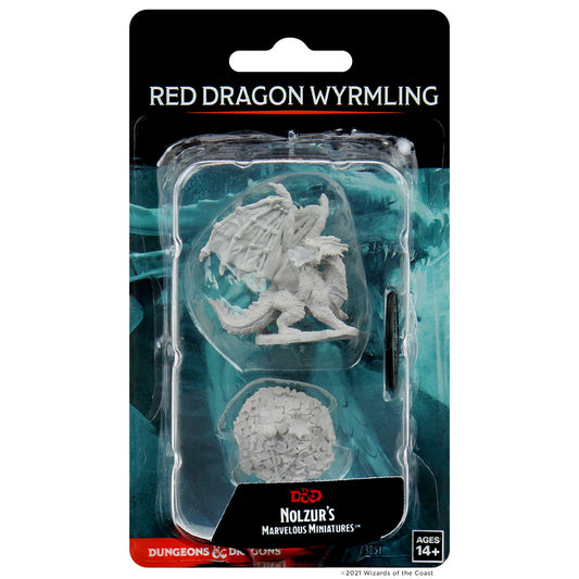 WizKids: D&D Nolzur's Marvelous Miniatures: Wave 10: Red Dragon Wyrmling