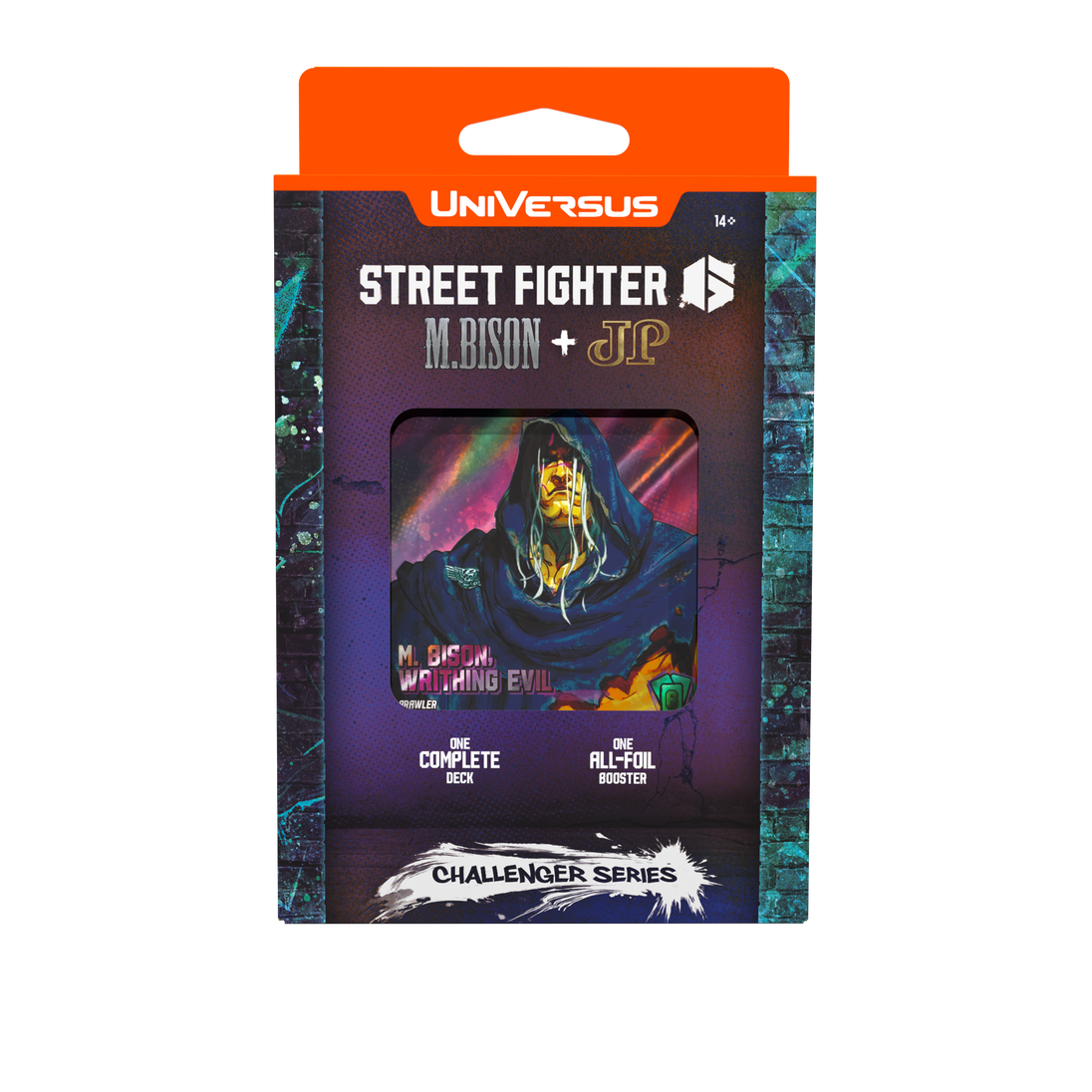 Official UniVersus Street Fighter 6 M. Bison + JP Challenger Series deck