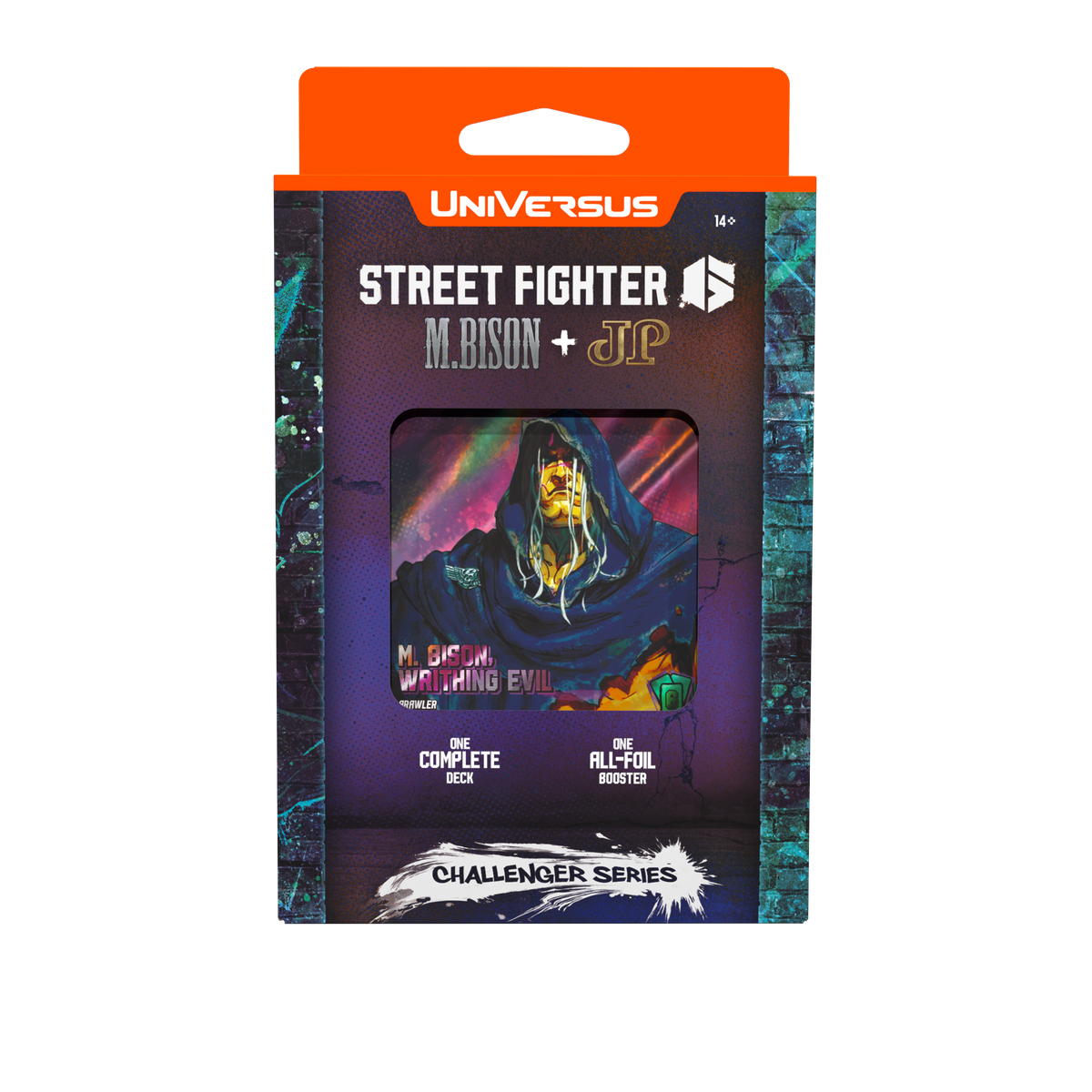 Official UniVersus Street Fighter 6 M. Bison + JP Challenger Series deck