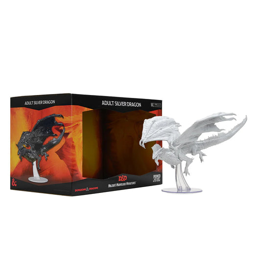 Wizkids: D&D Nolzur's Marvelous Miniatures: Adult Silver Dragon