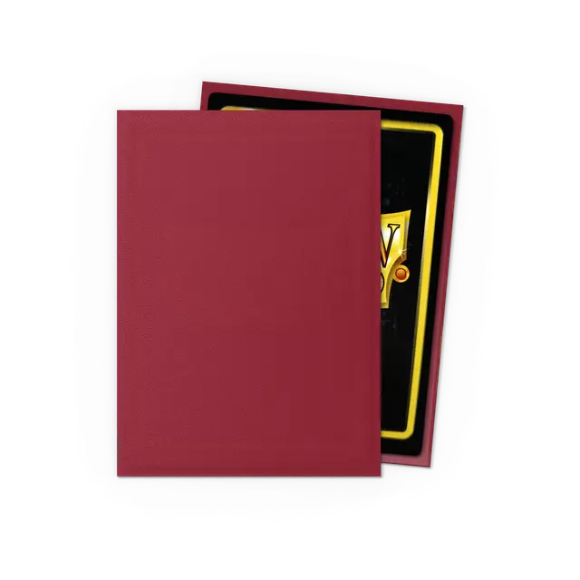 Dragon Shield Matte Sleeves: Blood Red