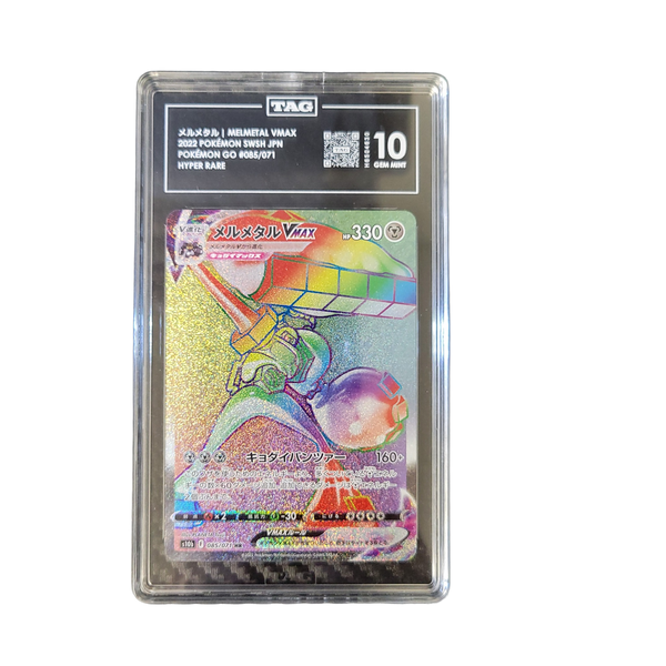 TAG 10 Japanese Melmetal VMAX 085/071 graded card front