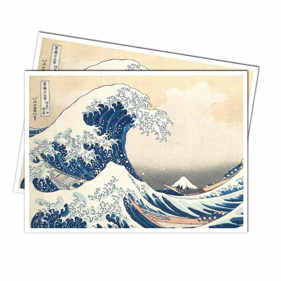 Ultra Pro Apex Deck Protector Sleeves: Great Wave Off Kanagawa