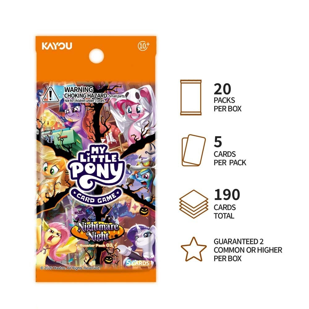 My Little Pony TCG: Series 3 Nightmare Night Booster Pack