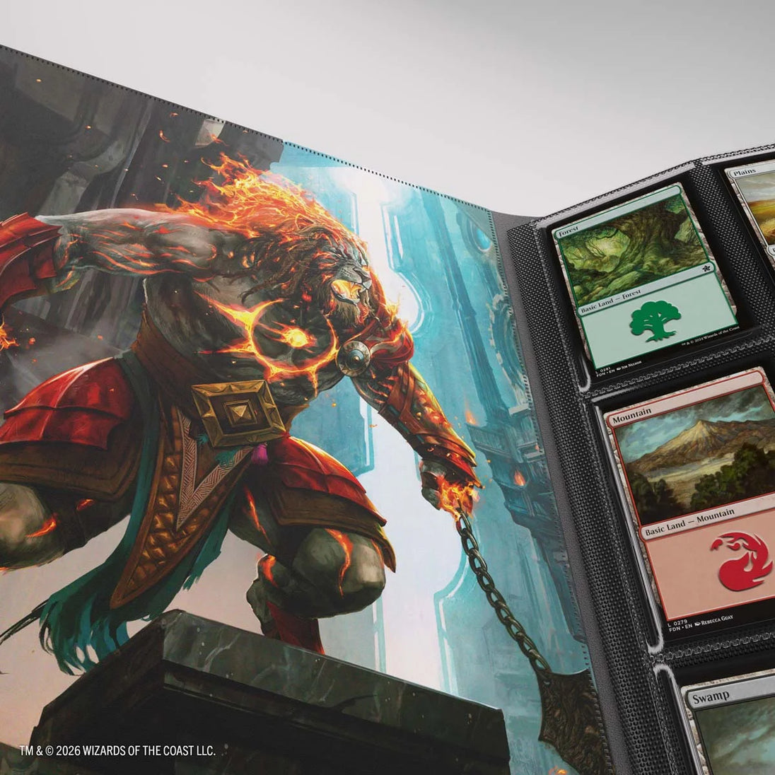 Official Gamegenic Reality Fracture Casual Album 18-Pocket: Ajani, Path of Vengeance/Ajani, Counterattack Leader