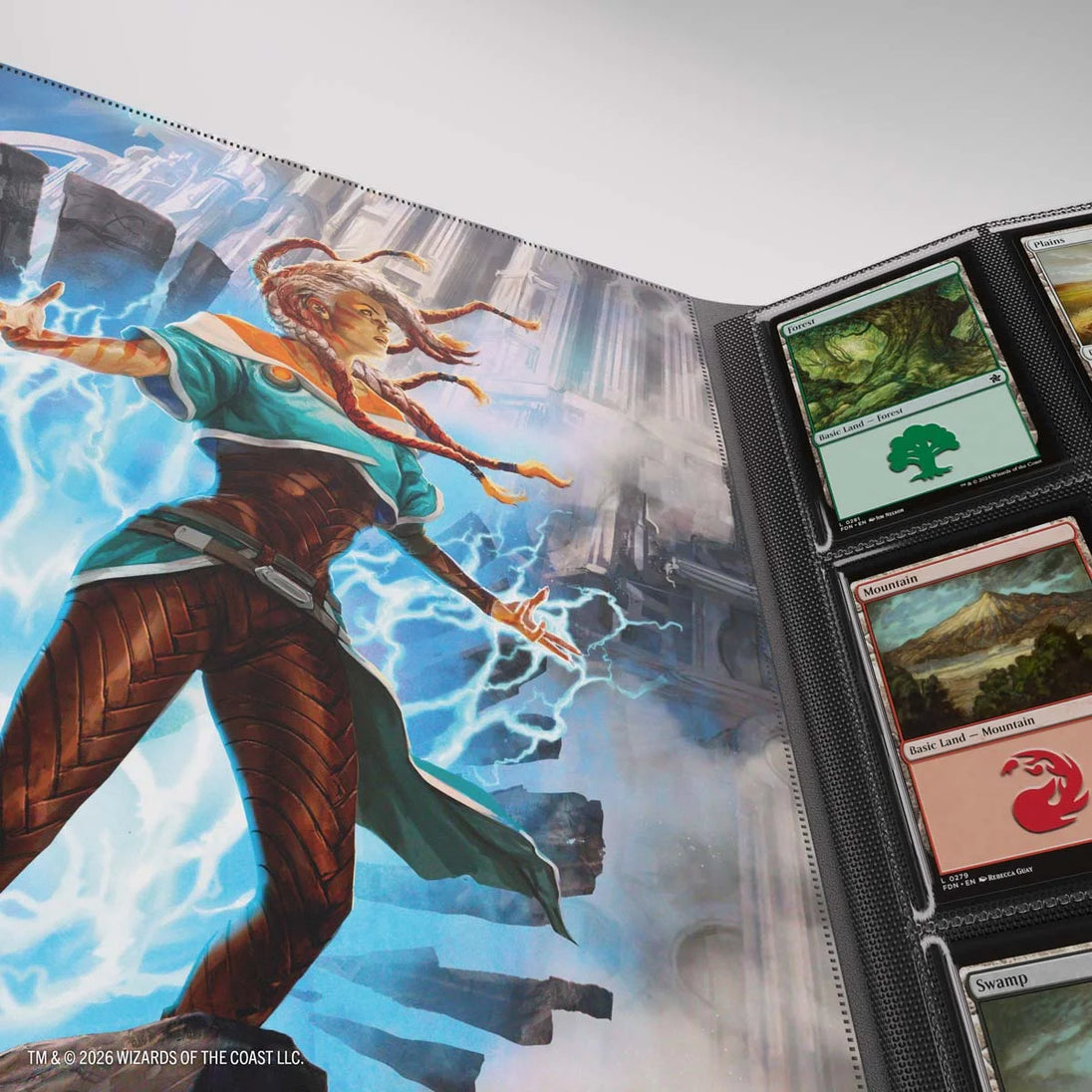 Official Gamegenic Reality Fracture Casual Album 18-Pocket: Tam Beleren, Conflicted/Jace, Building Reality