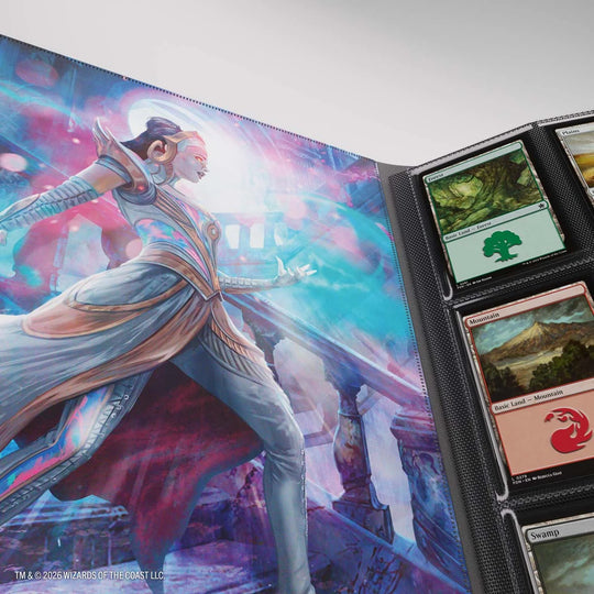 Official Gamegenic Reality Fracture Casual Album 18-Pocket: Liliana, Devoted Healer/Liliana, Callous Necromancer