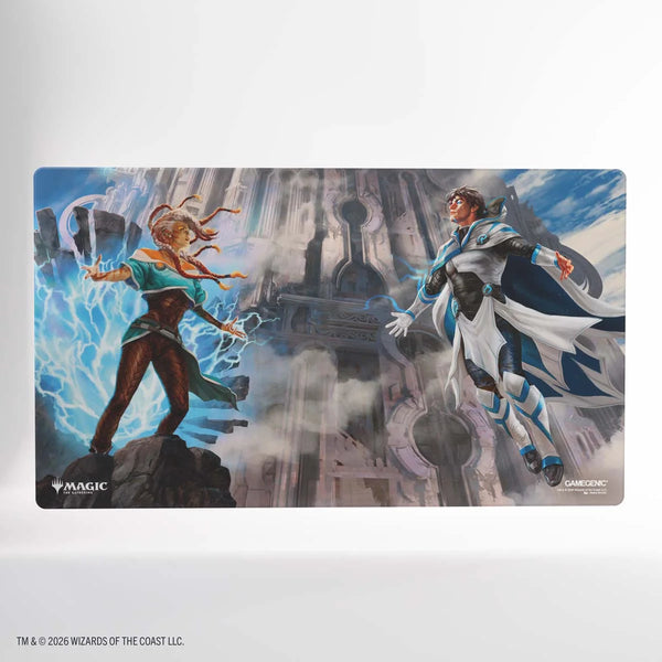 Official Gamegenic Reality Fracture Shiny Playmat: Tam Beleren, Conflicted/Jace, Building Reality
