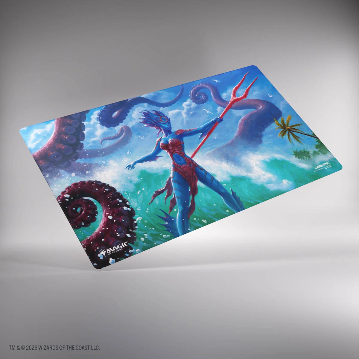 Official Gamegenic Reality Fracture Double-Sided Playmat: Kiora of Salt and Sand/Kiora of Fire and Ashes