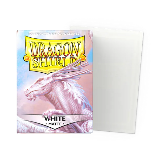 Dragon Shield: Matte Sleeves: White