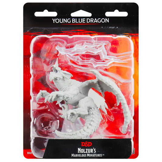 Wizkids: D&D Nolzur's Marvelous Miniatures: Young Blue Dragon